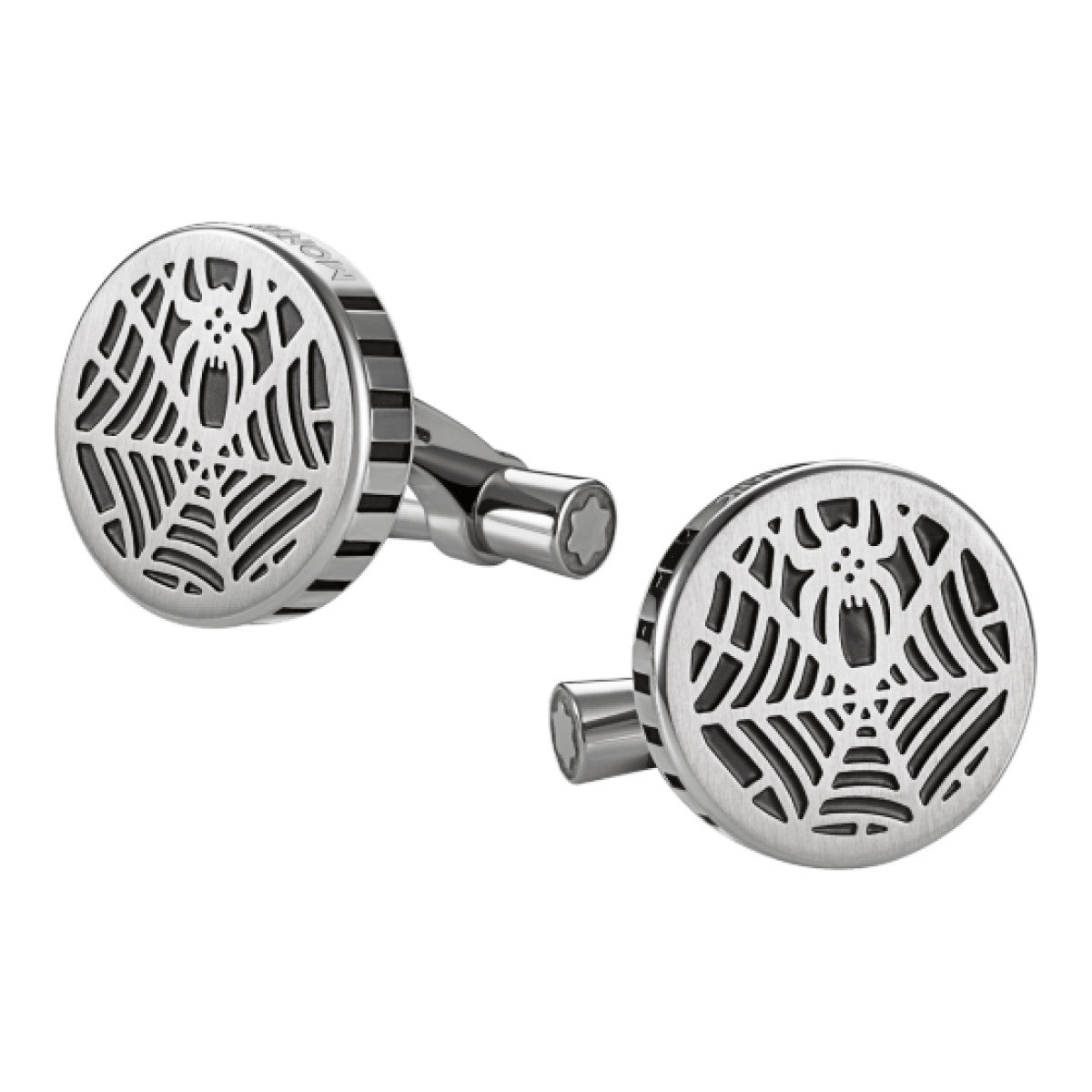 Boutons de manchette Motif Toile D'araignée