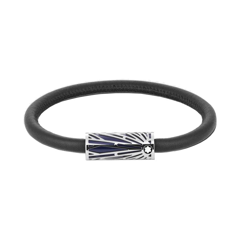 Bracelet Montblanc de la collection Meisterstück The Origin, en bleu