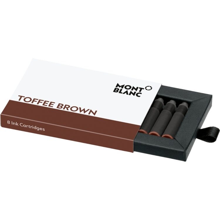 Cartouches d'encre Toffee Brown, Vendues Par 8 - Boutique-Officielle-Montblanc-Cannes