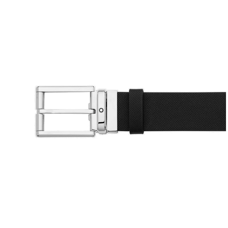 Ceinture de 35 mm en cuir noir