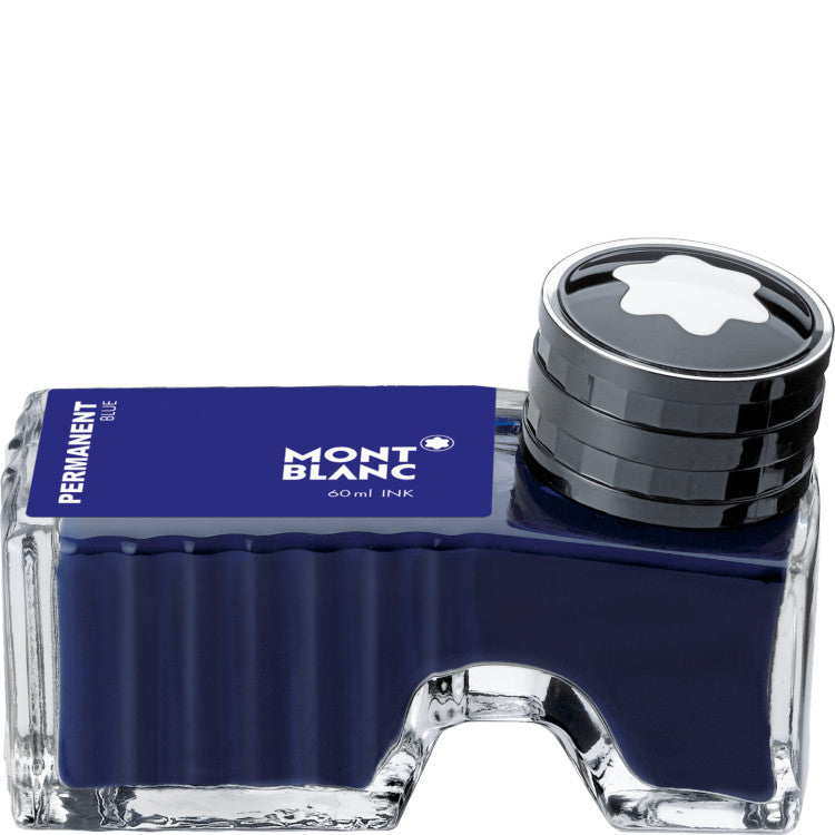 Flacon d'encre permanent bleu, 60 ml - Boutique-Officielle-Montblanc-Cannes