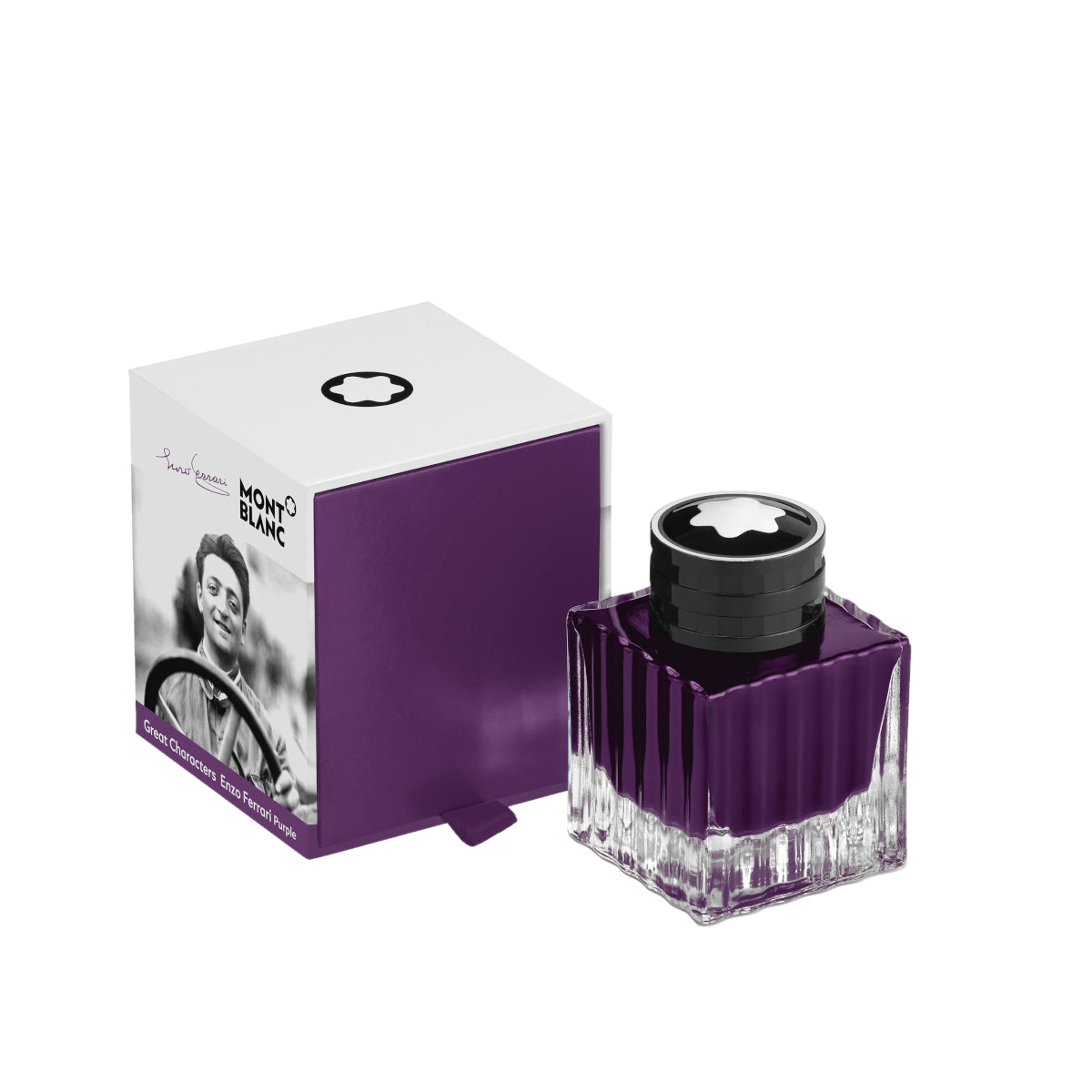 Flacon d'encre 50 ml, violet, grands personnages Enzo Ferrari