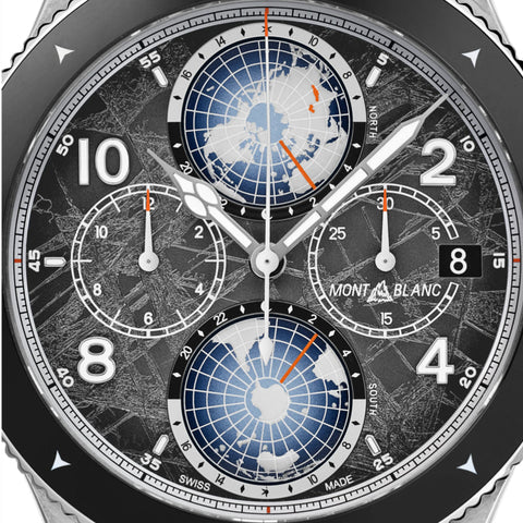 Montblanc 1858 Geosphere Chronograph 0 Oxygen The 8000 Limited Edition - 290 pièces