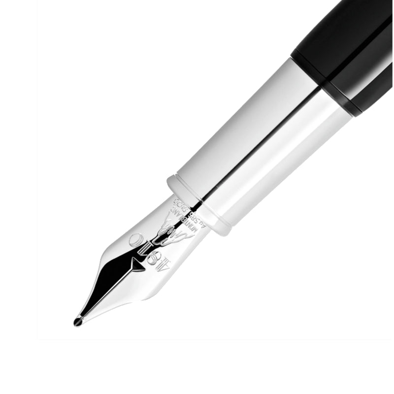 Stylo plume (F) noir Montblanc Heritage Rouge et Noir « Baby » Édition Spéciale