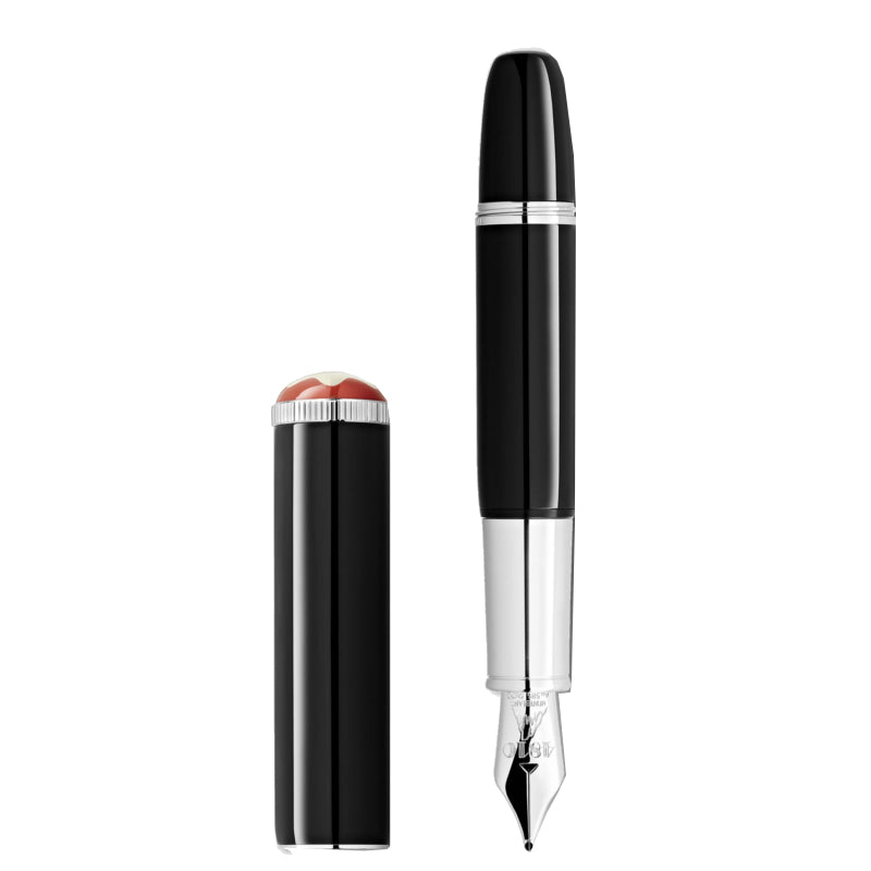 Stylo plume (F) noir Montblanc Heritage Rouge et Noir « Baby » Édition Spéciale