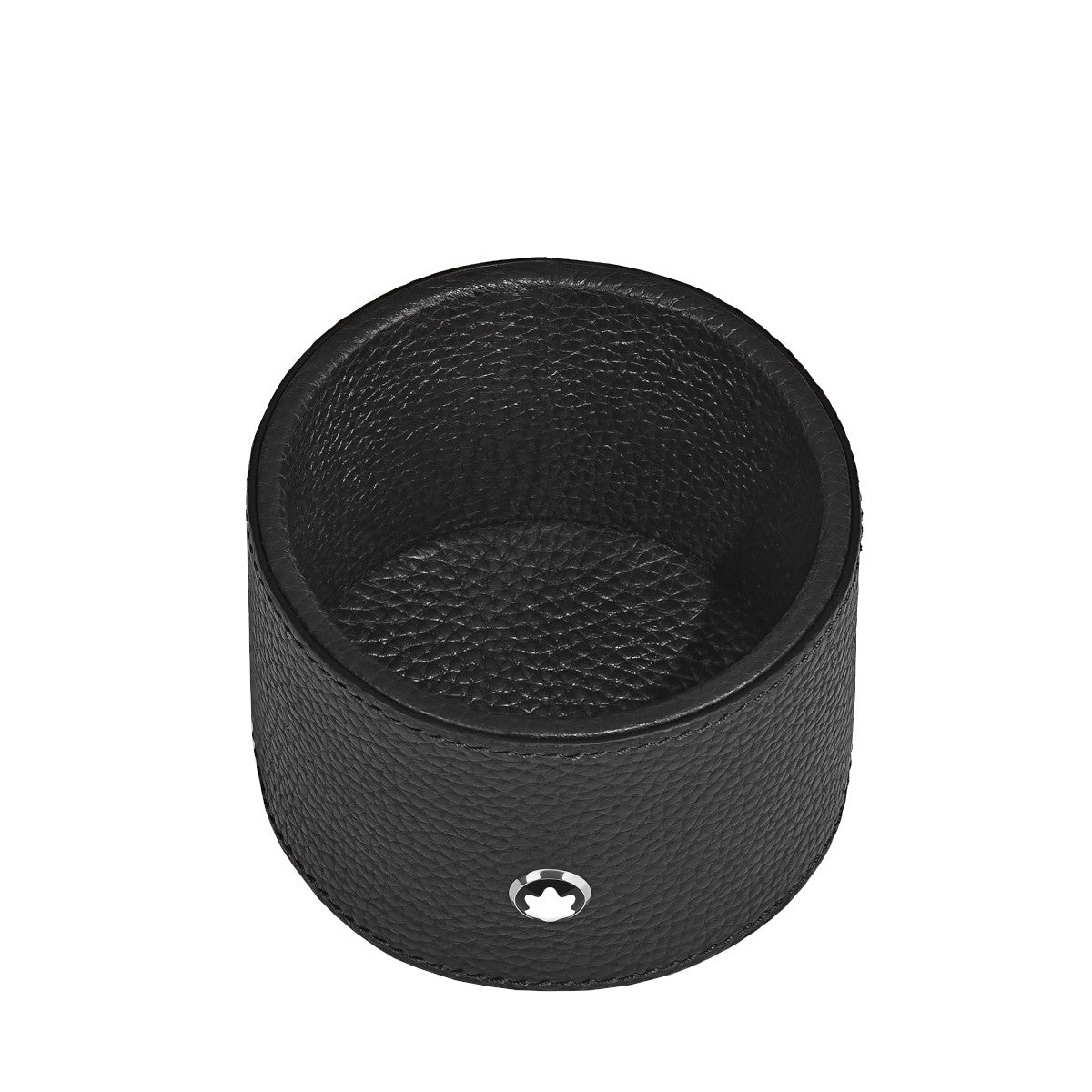 Plateau de Bureau Rond Moyen Format montblanc Grainé Noir