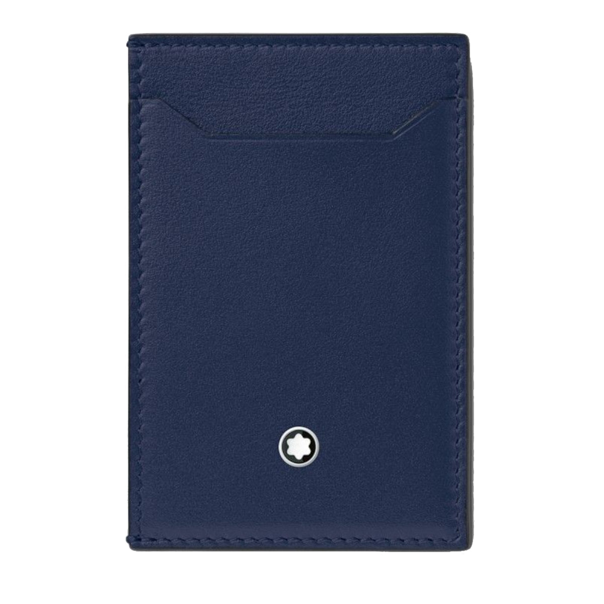 Porte-cartes 3cc Meisterstück en bleu encre de Montblanc