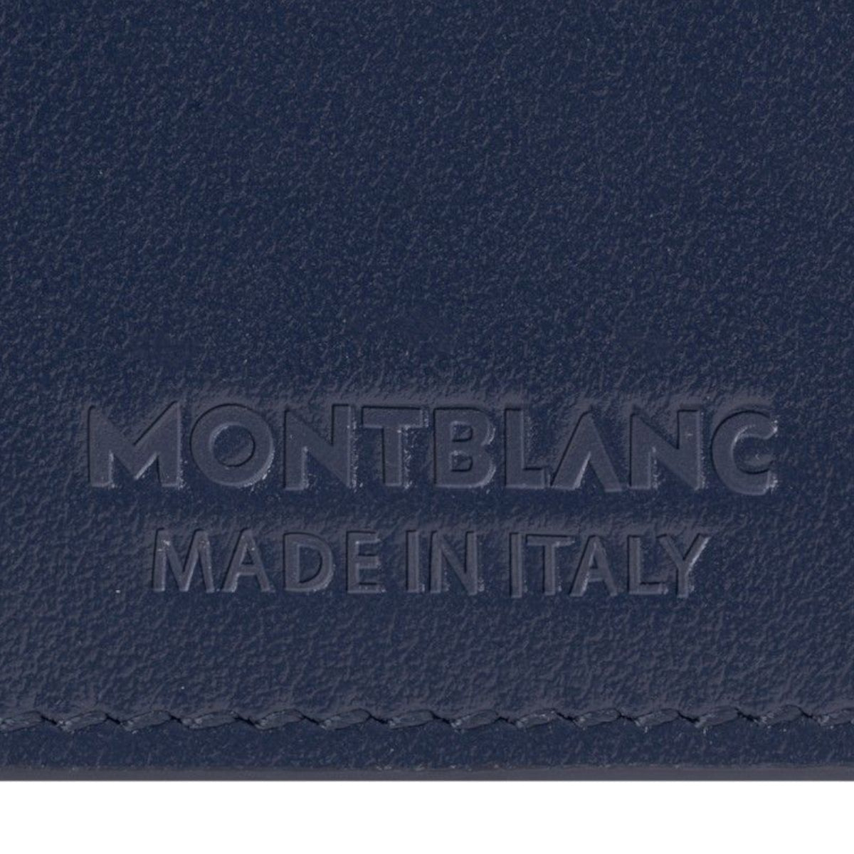 Porte-cartes 4cc Meisterstück en bleu encre de Montblanc