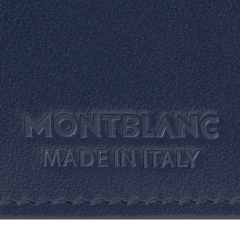 Porte-cartes 4cc Meisterstück en bleu encre de Montblanc