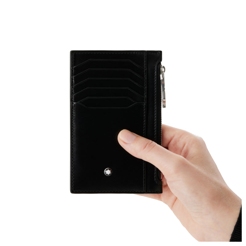 Porte-cartes 8cc Meisterstück avec poche zippée