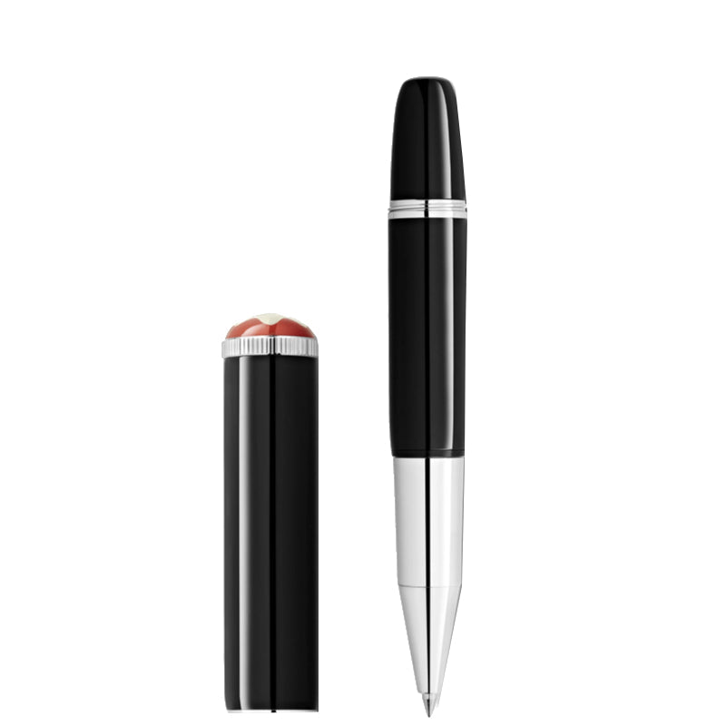 Rollerball noir Montblanc Heritage Rouge et Noir « Baby » Édition Spéciale