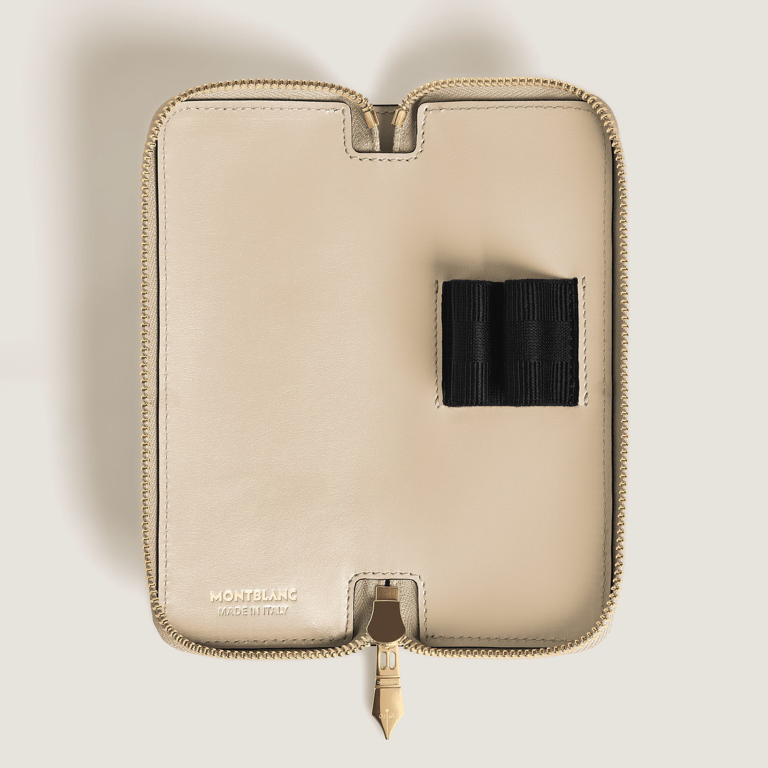 Étui pour 2 Instruments d'Écriture Zippé en Cuir Meisterstück