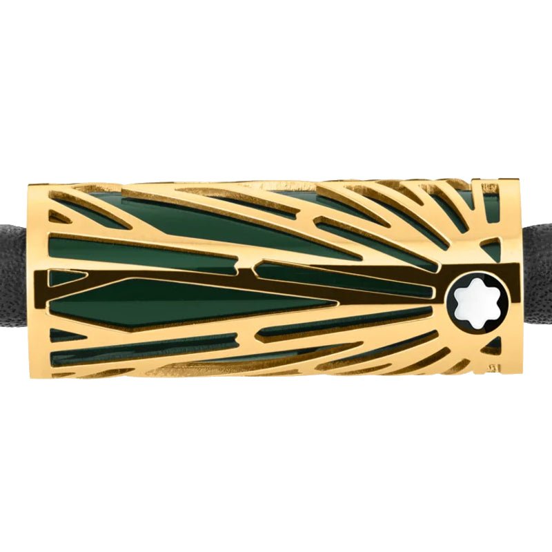 Bracelet hommeMontblancBracelet Montblanc de la collection Meisterstück The Origin, laqué vertS