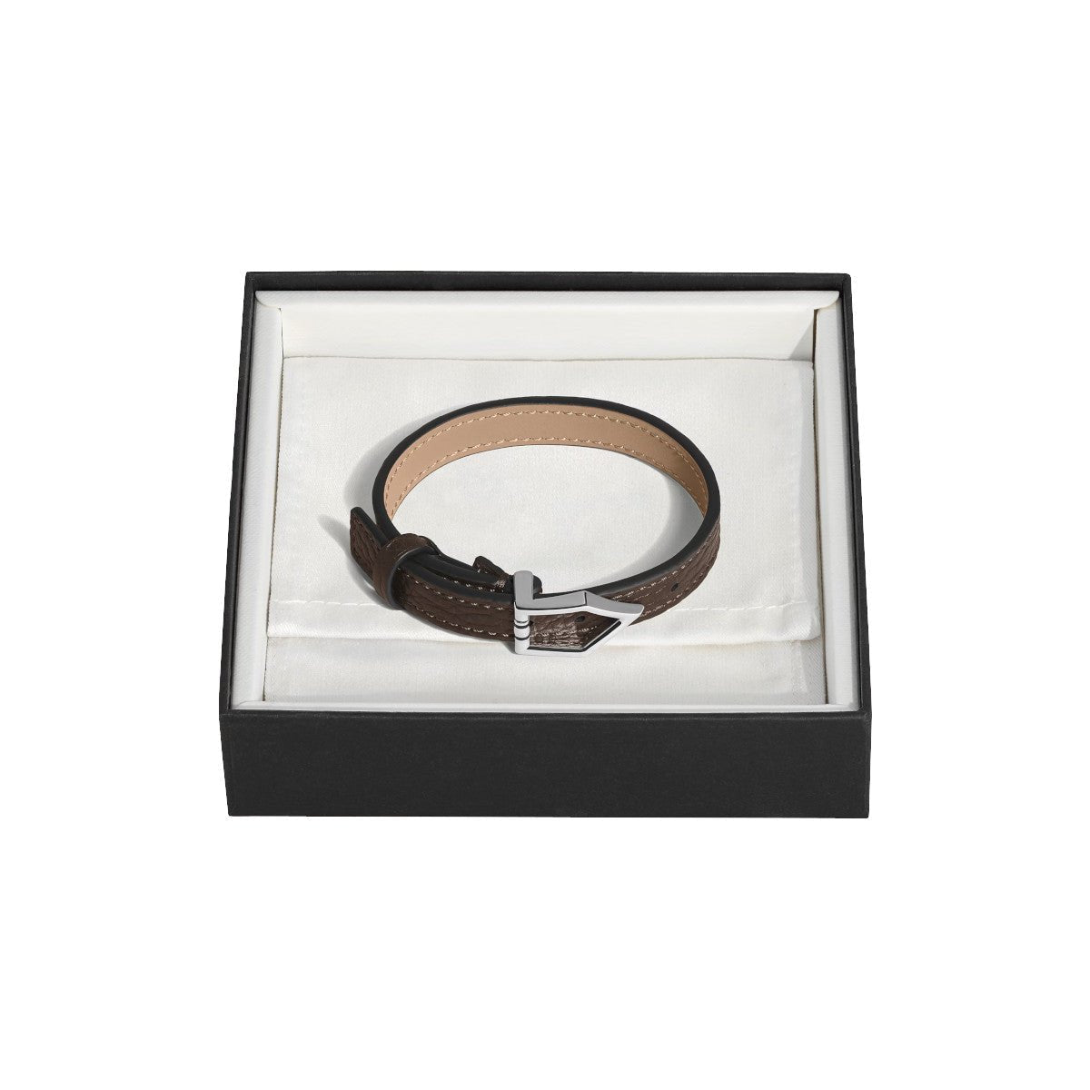 BraceletMontblancBracelet Ajustable Horseshoe Montblanc grainé Ebène