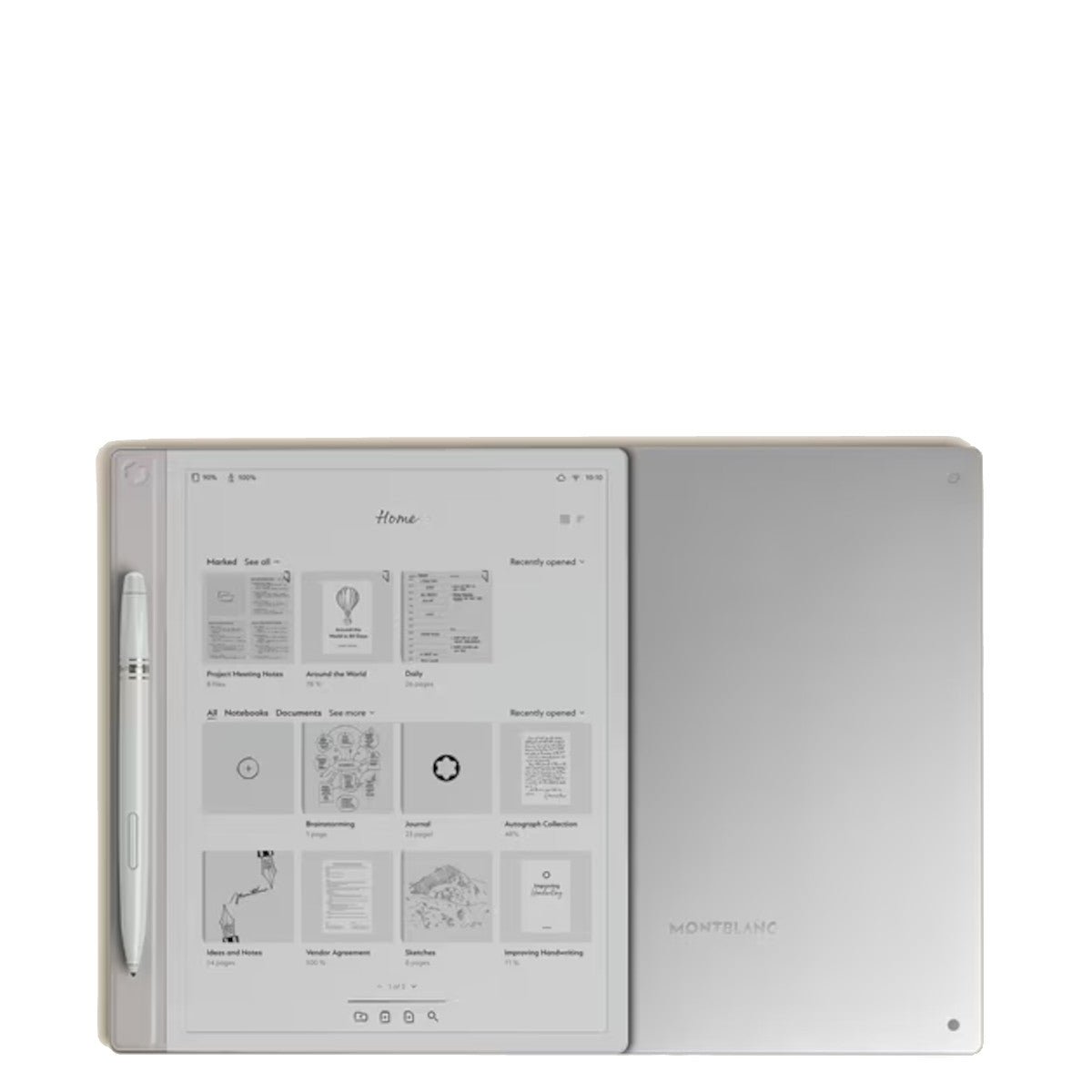 Carnet de noteMontblancMontblanc Digital Paper couleur gris froid