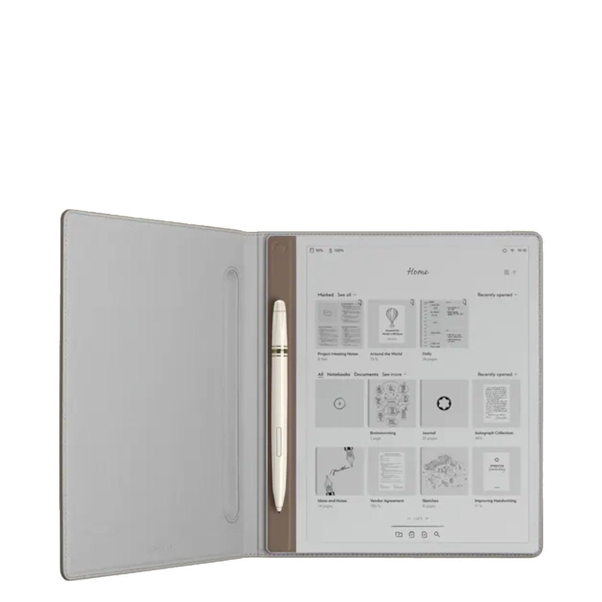 Carnet de noteMontblancMontblanc Digital Paper couleur or élixir