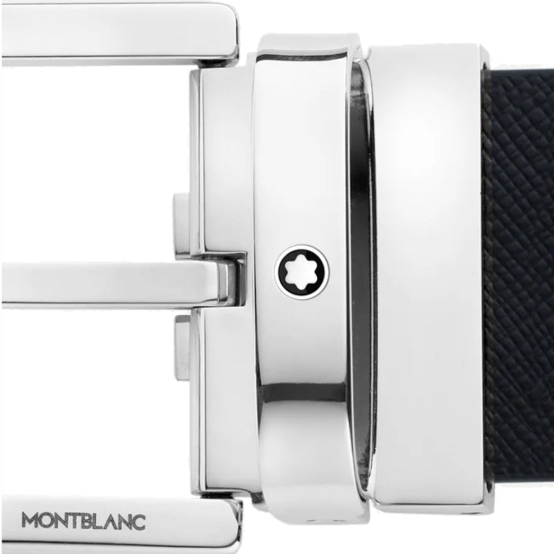 Ceinture hommeMontblancBoucle de Ceinture Monblanc Cuir réversible