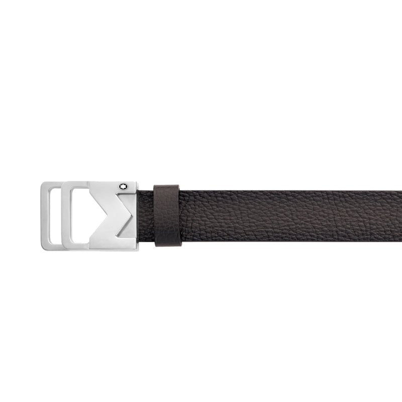 Ceinture hommeMontblancCeinture Montblanc en cuir sfumato boucle M 35 mm