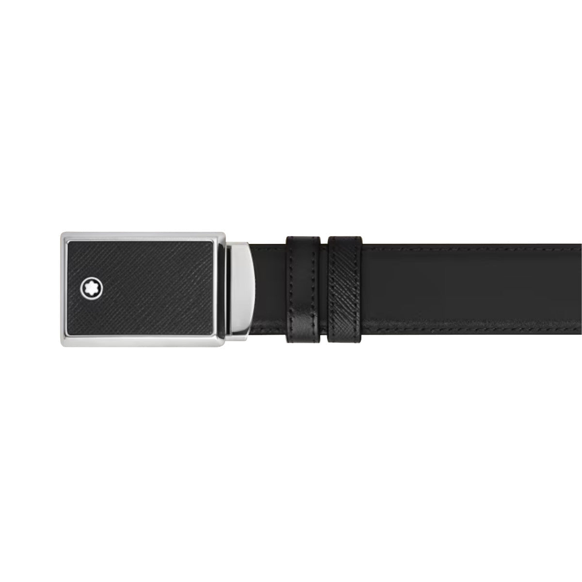 Ceinture hommeMontblancCeinture Réversible 30 mm en Cuir Sartorial avec Boucle Plaque