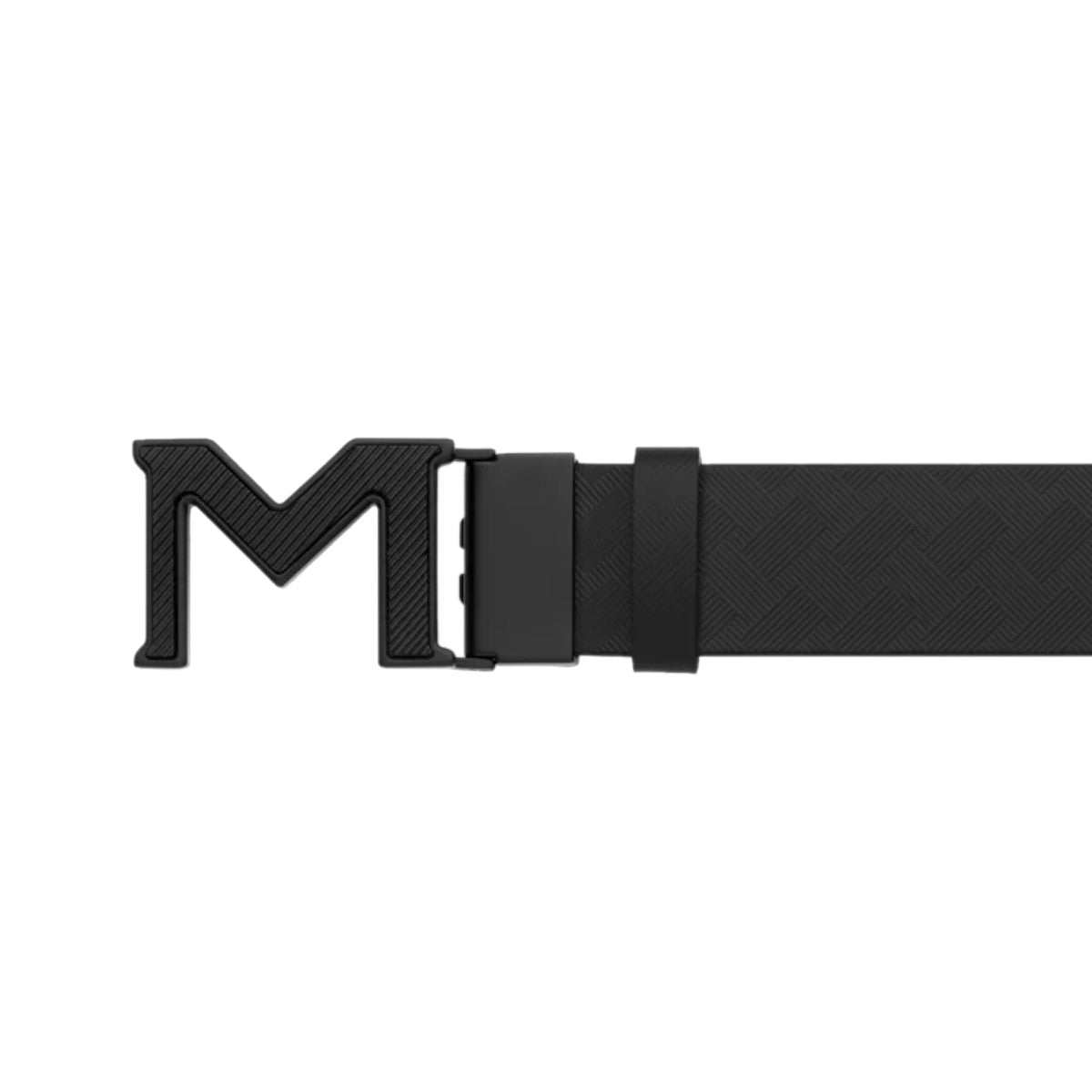 Ceinture hommeMontblancCeinture Réversible De 35 Mm Avec Boucle M Montblanc Extreme 3.0 En Cuir Noir/Noir Lisse