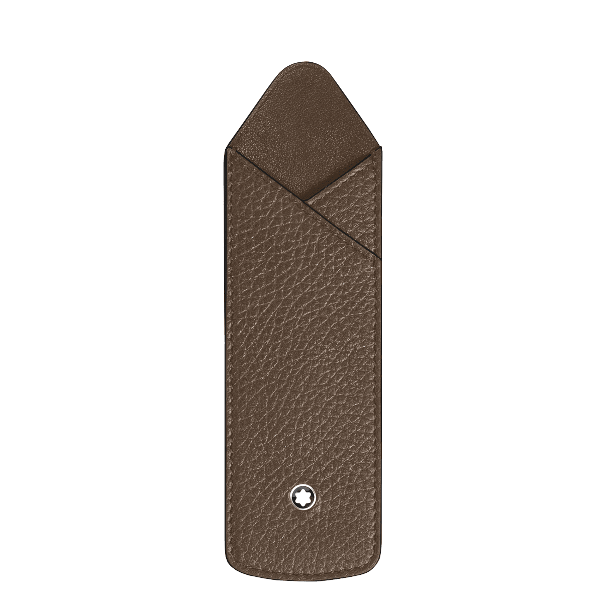 Étui pour styloMontblancÉtui Fin pour 1 Instrument d'Écriture Montblanc Grainé Noisette