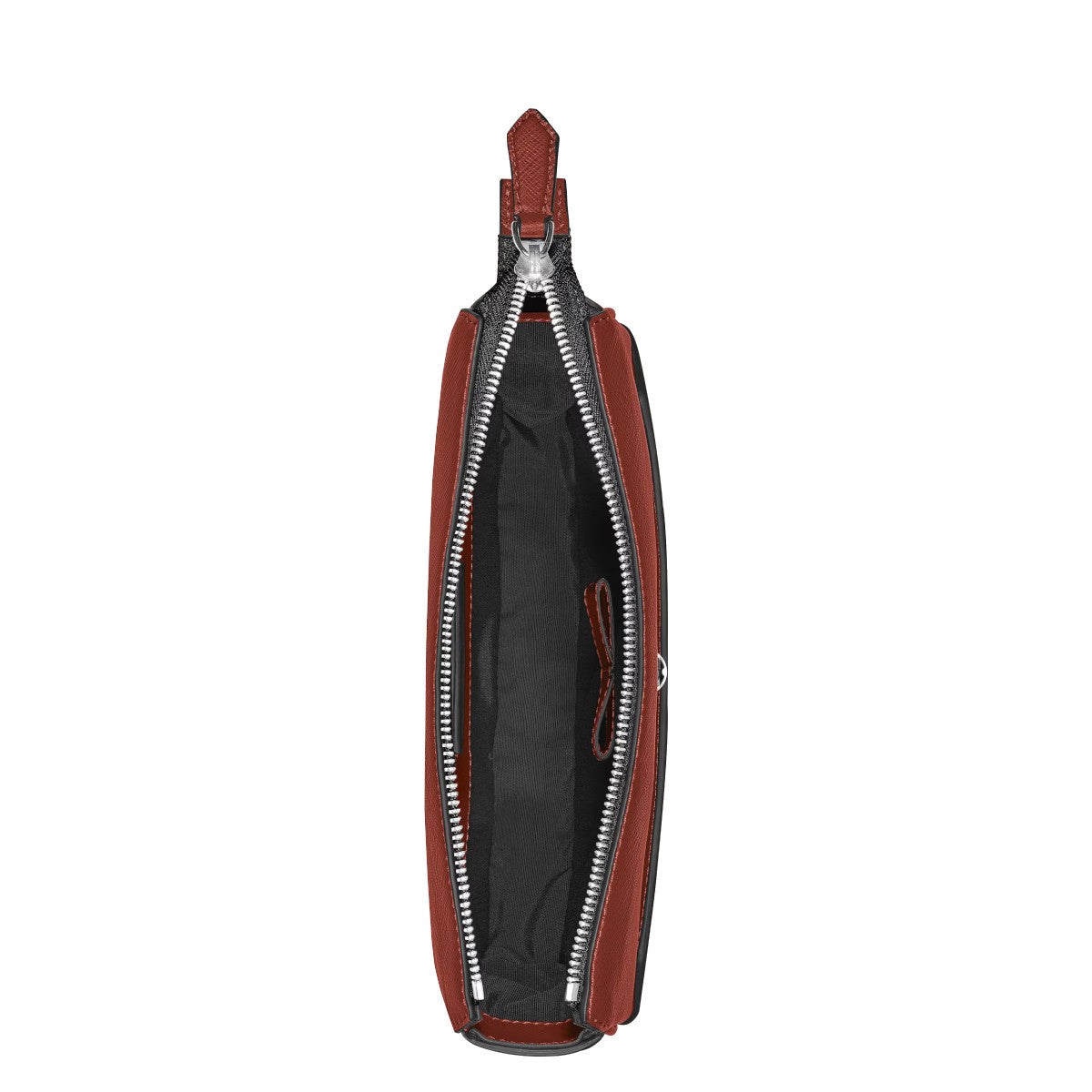 Sac Messenger vertical en cuir Montblanc Sartorial Rouge