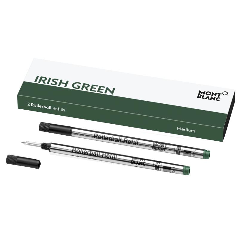 2 recharges de rollerball (M), Irish Green