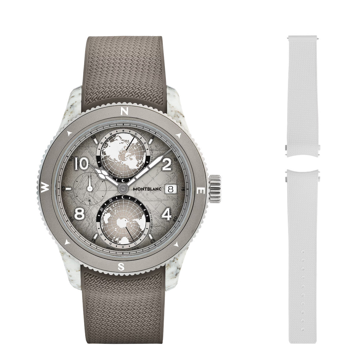 MontreMontblancMontblanc 1858 Geosphere 0 Oxygen Mount Elbrouz Limited Edition - 829 pièces