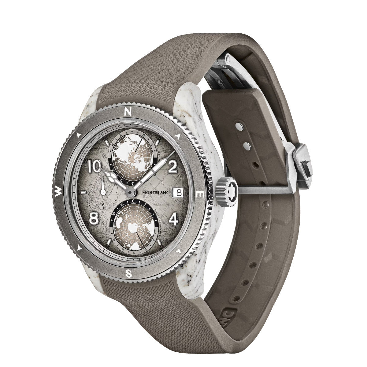 MontreMontblancMontblanc 1858 Geosphere 0 Oxygen Mount Elbrouz Limited Edition - 829 pièces