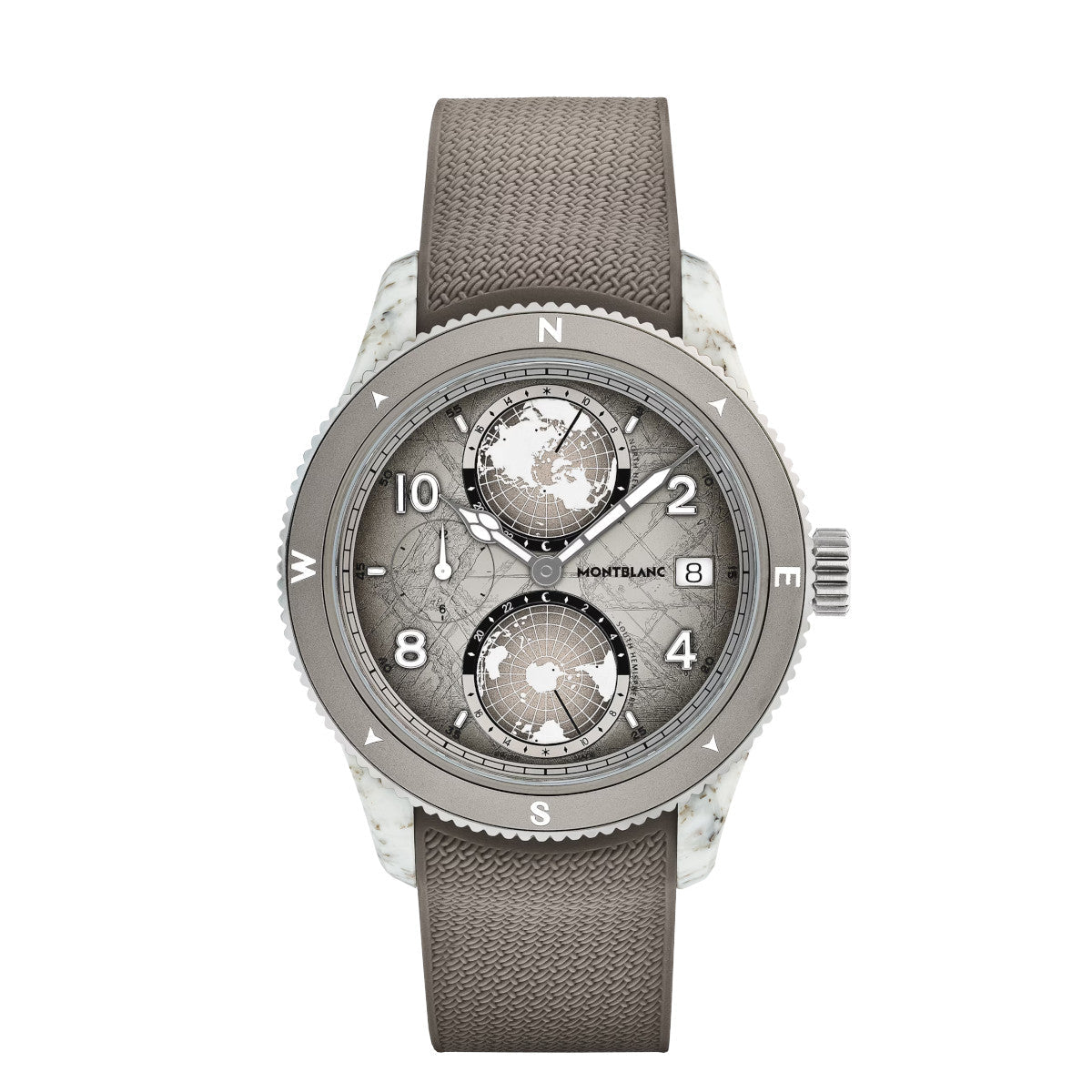 MontreMontblancMontblanc 1858 Geosphere 0 Oxygen Mount Elbrouz Limited Edition - 829 pièces
