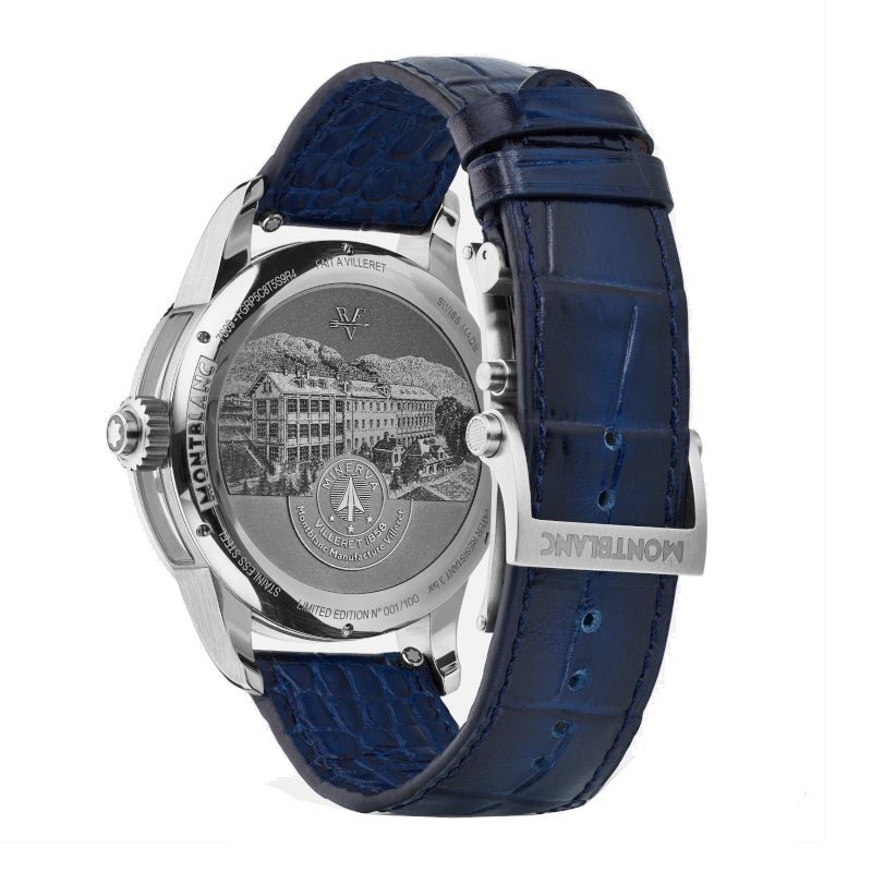 MontreMontblancMontre Montblanc 1858 The Unveiled Minerva Chronograph Limited Edition - 100 pièces