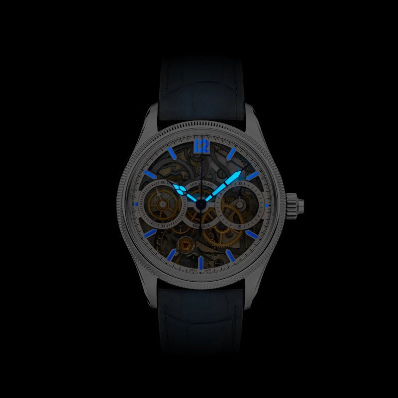 MontreMontblancMontre Montblanc 1858 The Unveiled Secret Minerva Monopusher Chronograph Limited Edition - 58 pièces