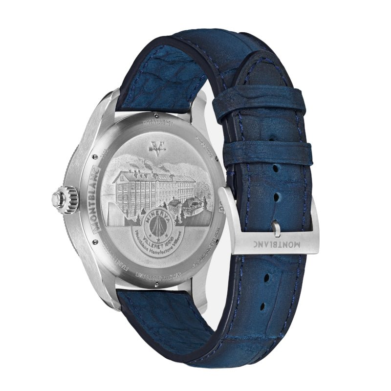 MontreMontblancMontre Montblanc 1858 The Unveiled Secret Minerva Monopusher Chronograph Limited Edition - 58 pièces