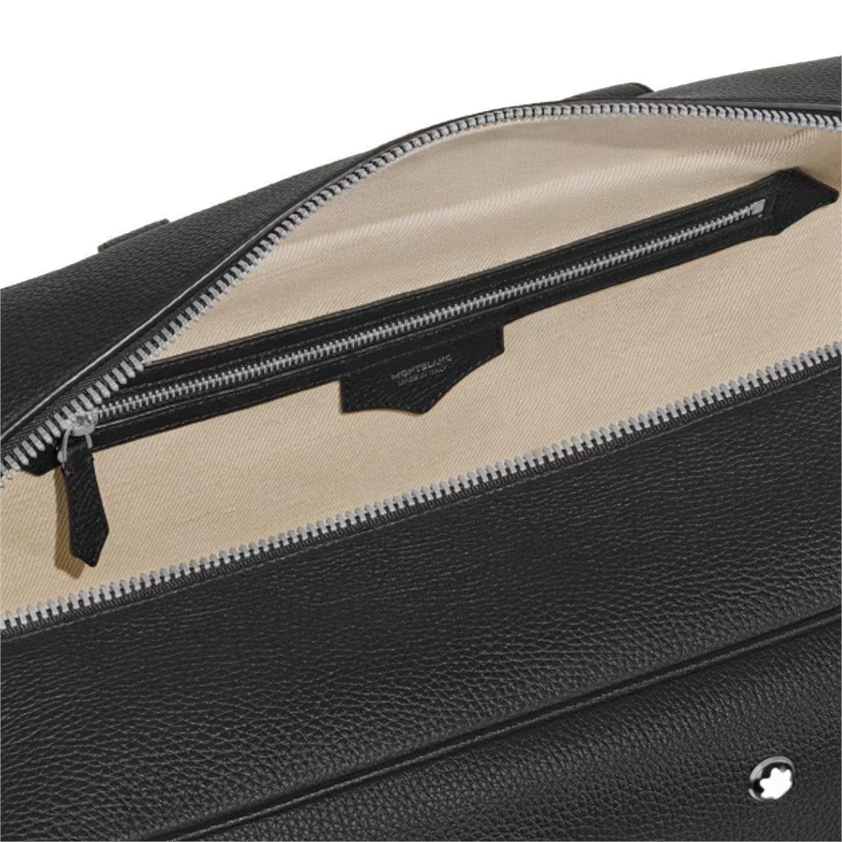 Porte - documentsMontblancSac Weekender 45 en Cuir Grainé Montblanc Noir