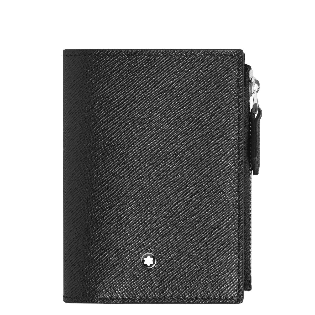 PortefeuilleMontblancMini Portefeuille Vertical 6cc Montblanc Sartorial Noir