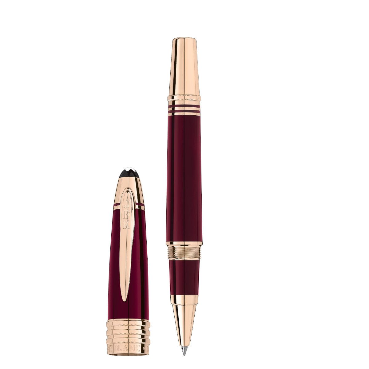 RollerballMontblancRollerball Montblanc Great Characters John F. Kennedy Édition Spéciale Rouge Bordeaux
