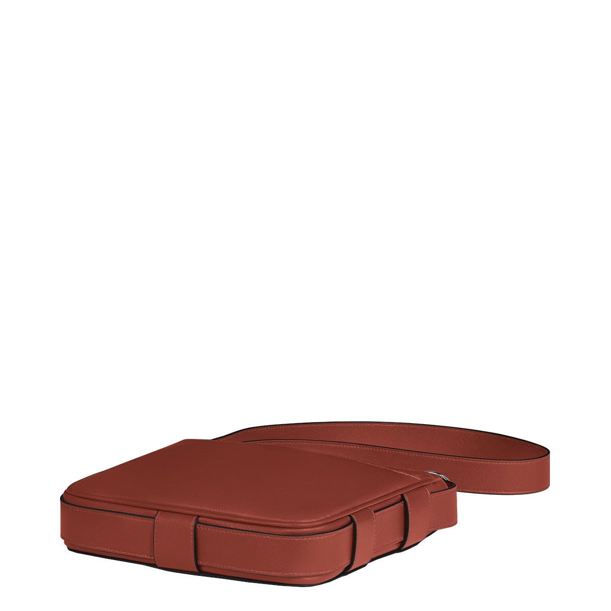 Sacoche à bandoulièreMontblancSac Messenger vertical en cuir Montblanc Sartorial Rouge