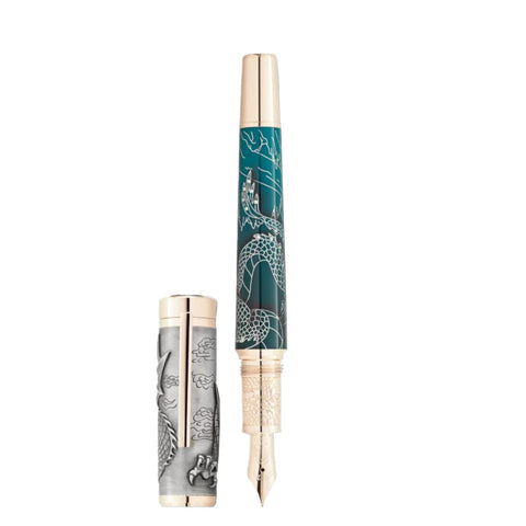 Stylo plumeMontblancStylo plume Montblanc A Journey among Dragons - The Winged Dragon Limited Edition 88