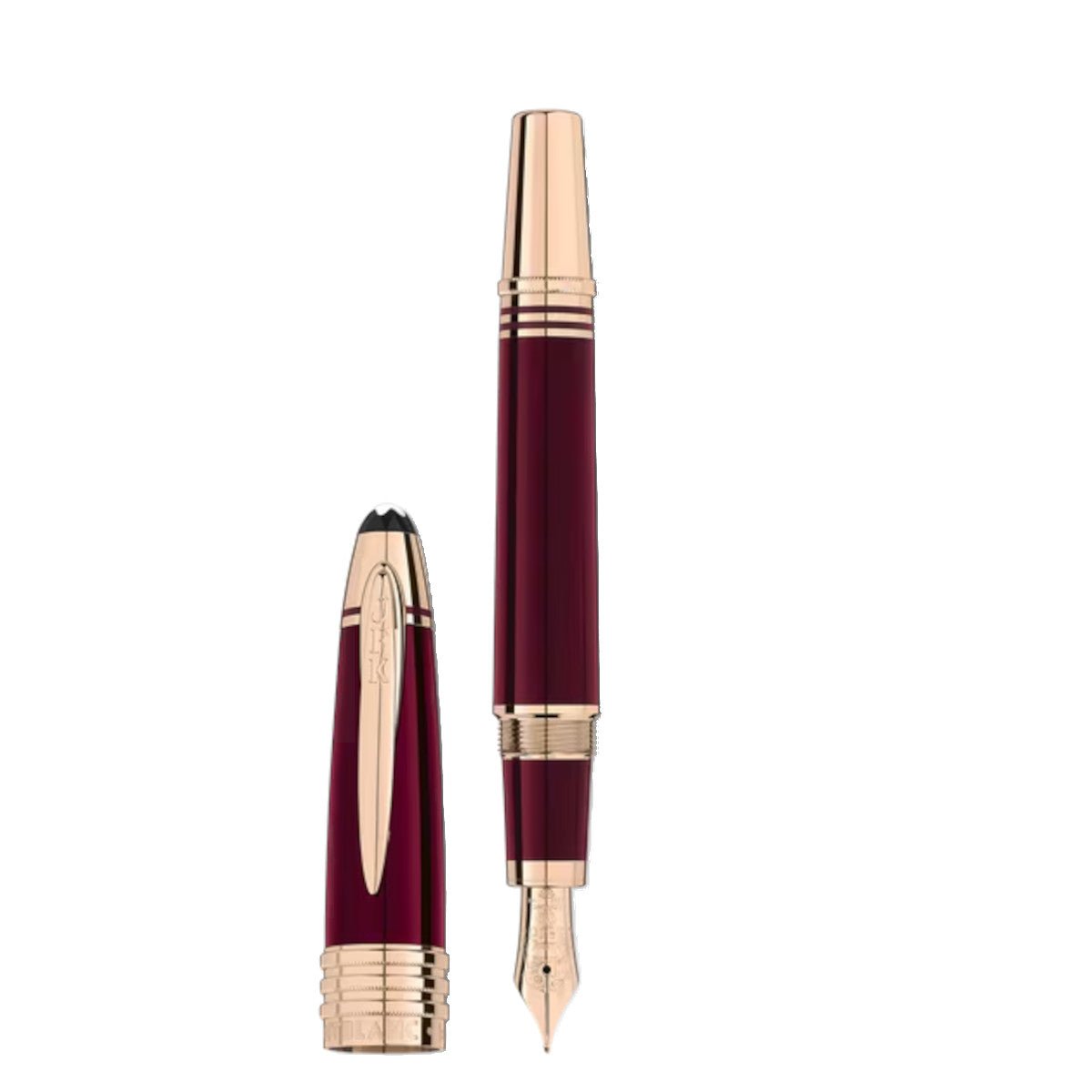 Stylo plumeMontblancStylo plume Montblanc Great Characters John F. Kennedy Édition Spéciale Rouge Bordeaux
