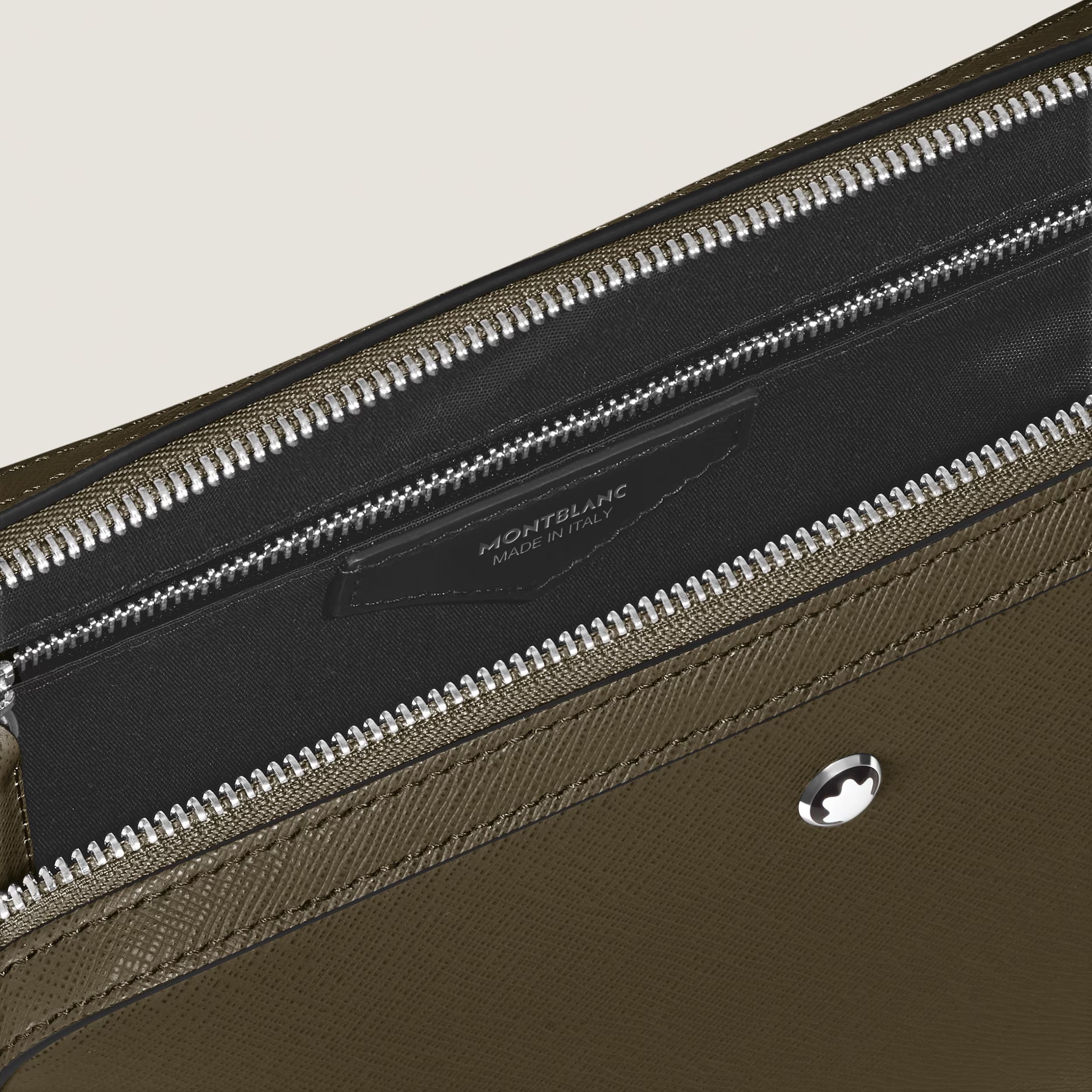 Sac Reporter mini format Montblanc Kaki