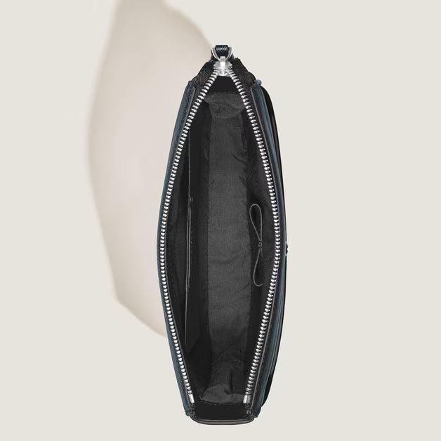 Bolso Mensajero Vertical de Cuero Sartorial 