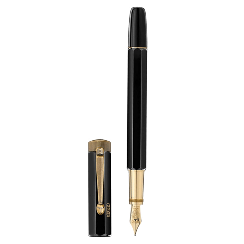 Stylo plume Montblanc Heritage Egyptomania Special Edition noir