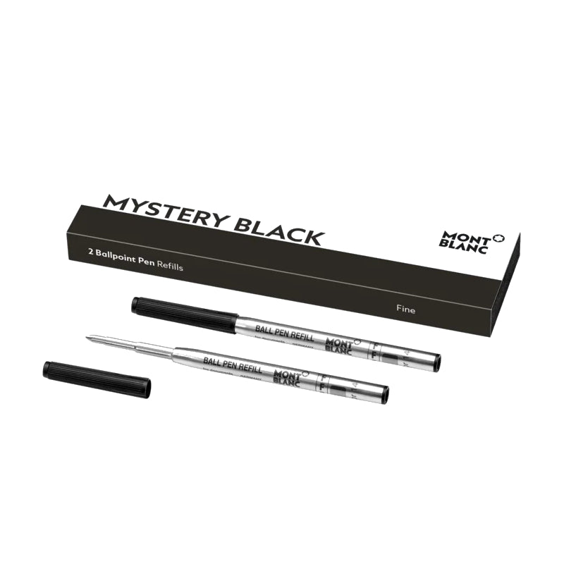 2 recharges pour stylo bille (F) Mystery Black