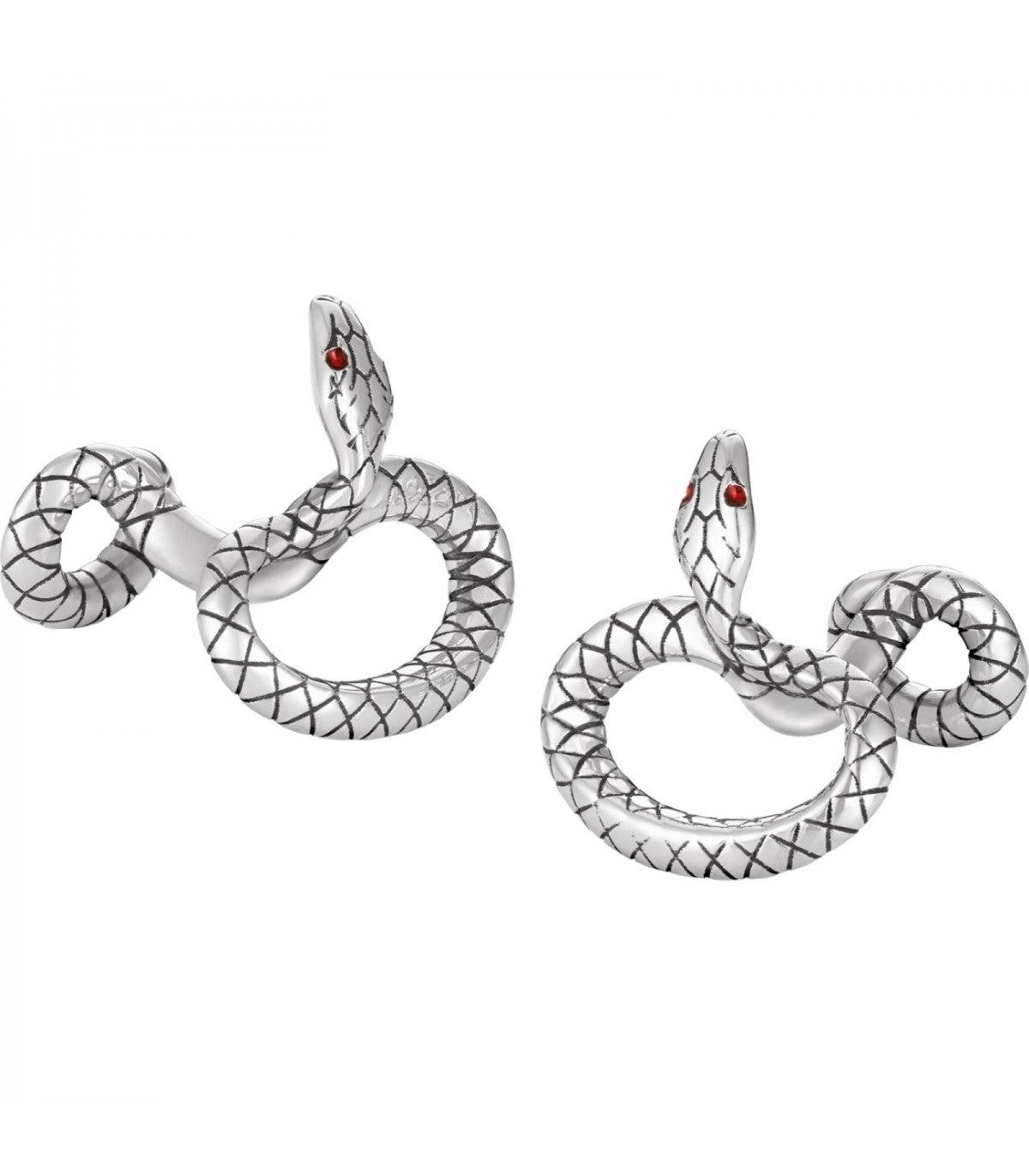 Boutons de manchette Serpent