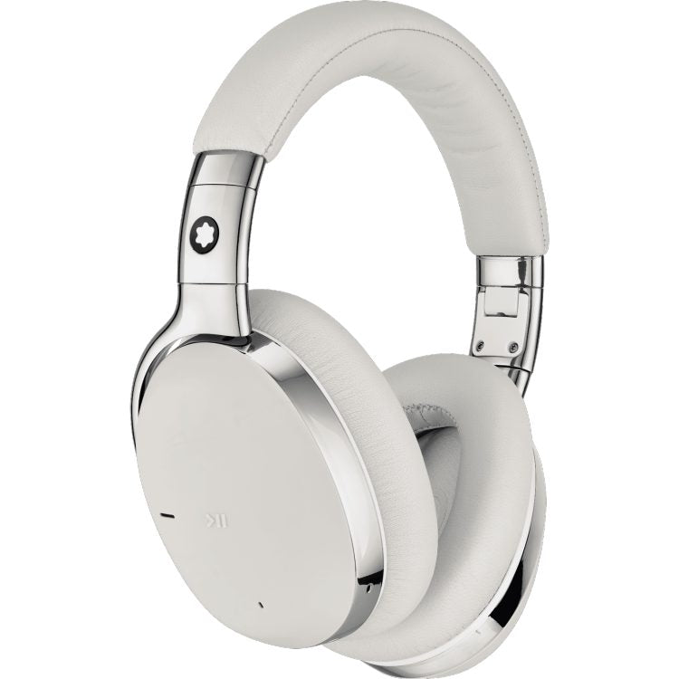 Casque de voyage connecté Montblanc MB 01 blanc - Boutique-Officielle-Montblanc-Cannes