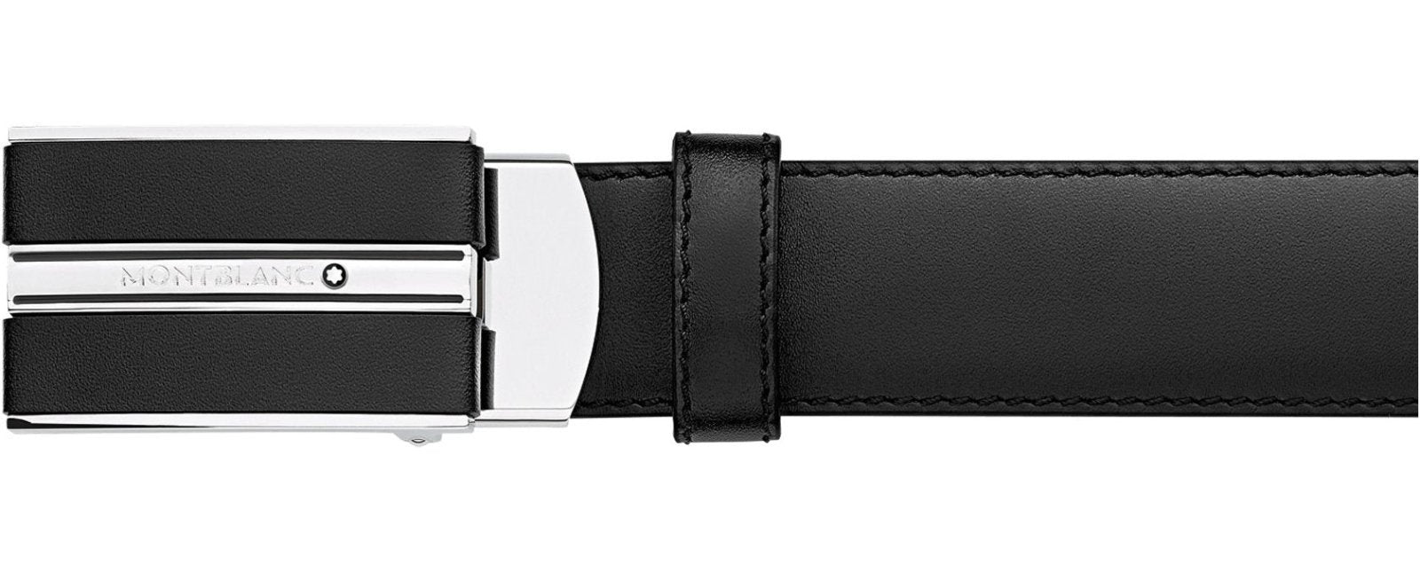 CeintureMontblancCeinture Montblanc Affaires Noire Ajustable