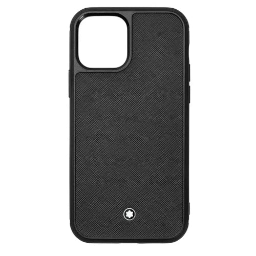 Coque Rigide pour iphone 13 ProMontblancCoque Rigide Montblanc Sartorial Noir Saffiano pour iPhone 13 Pro