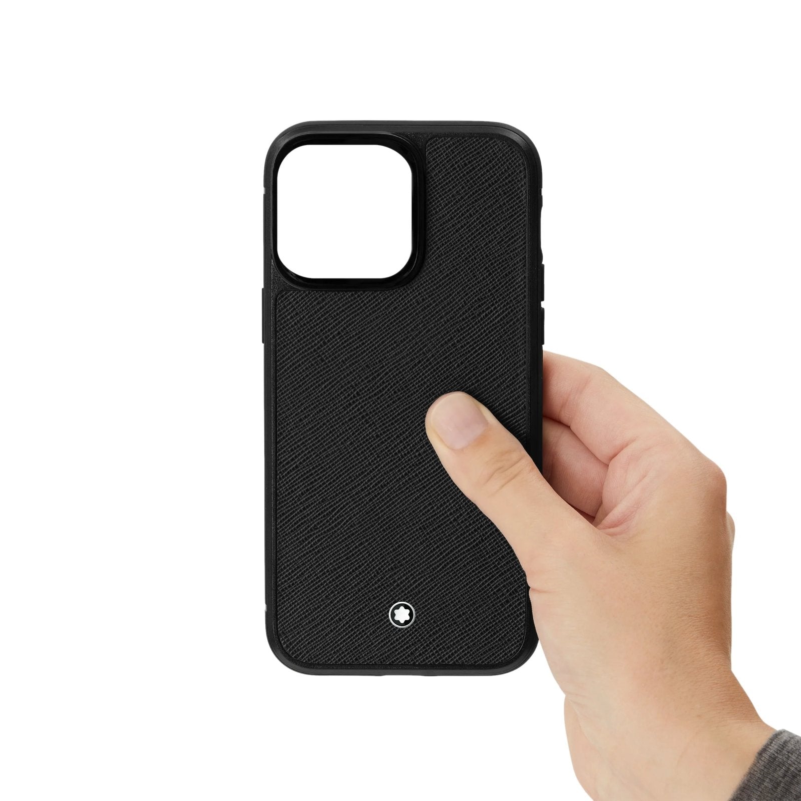 Étui pour IPhone 15 Pro MaxMontblancÉtui rigide Montblanc Sartorial pour iPhone Apple 15 Pro Max