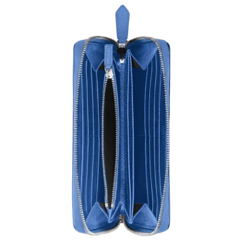 PortefeuilleMontblancPortefeuille 12cc avec zip circulaire Montblanc Sartorial