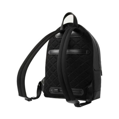Sac à dos en cuir à logo gaufré M_Gram 4810 Ultra Black